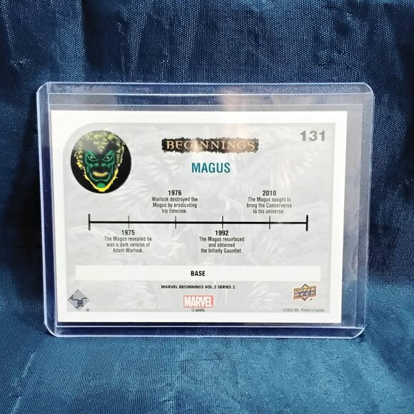 5/$20 Mint 2023 UD Magus Marvel Beginnings Vol. 2 Series 2 Card 131!! - Picture 2 of 2